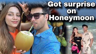 Honeymoon Surprise  Dinner Date Night  Beach resort  Shruti shocked Tushar rocked 😂 [upl. by Ludmilla]