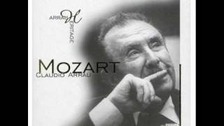 Mozart by Arrau  2nd mvt Sonata No 8 in A minor K 310  Andante cantabile [upl. by Llenaej]