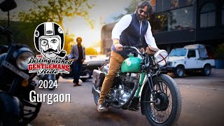 The Distinguished Gentlemans Ride 2024 Gurgaon [upl. by Trilbee]