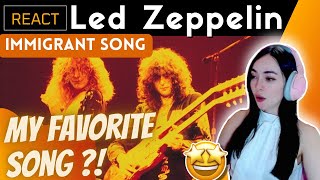 REACTING to LED ZEPPELIN  IMMIGRANT SONG [upl. by Shishko]