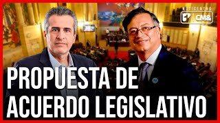 Acuerdos del Ministro de Gobierno Petro con partidos políticos  Noticentro Canal 1 [upl. by Silloc]