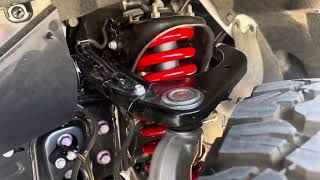 TRD Kit strut with Westcott Designs preload collar [upl. by Kurth]