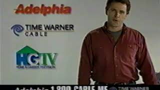 1800CABLEME  Adelphia Time Warner HGTV Cable Commercial  90s [upl. by Hughie]