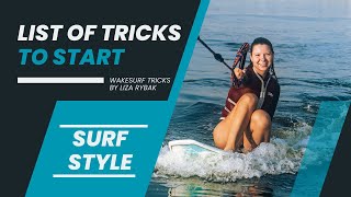 Wakesurf tricks for beginners surf style [upl. by Arturo]