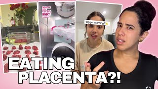 WHY do Women EAT their PLACENTA  TIKTOK Trend Placentophagy [upl. by Teague516]