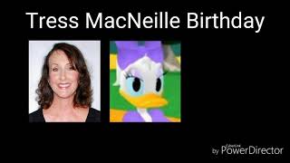 Tress MacNeille Birthday [upl. by Eisiam]