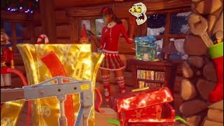 Fortnite I Opened The Final Gift in Winterfest [upl. by Adiaroz]