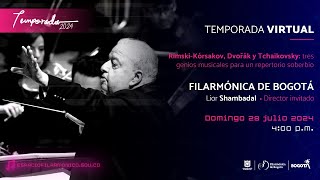 Temporada 2024 I RimskiKórsakov Dvořák y Tchaikovsky Un repertorio poderoso [upl. by Vern]