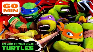 60 MINUTES of the Most EPIC Battles Ever ⚔️  Teenage Mutant Ninja Turtles [upl. by Phio]