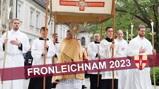 Fronleichnam 2023 ✨ Prozession im Stift Heiligenkreuz [upl. by Turpin327]