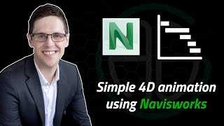 Simple 4D animation using Navisworks [upl. by Forbes]