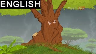 Oak And The Reeds  Aesops Fables  AnimatedCartoon Tales For Kids [upl. by Larena]