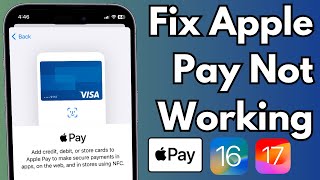 How To Fix Apple Pay Not Working on iPhone iOS 1617 [upl. by Walling]