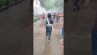 ❌⚠️❗️Oldfalls Sudden Flood falls flood rainfall tamilnadu season tirunelveli people nature [upl. by Analla459]