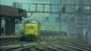 Deltics on Film amp TV Compilation Class 55 locomotives [upl. by Kahle]