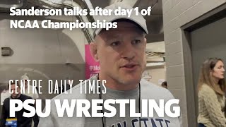 Hear from Coach Sanderson after Day 1 at NCAA Wrestling Championships [upl. by Adela507]