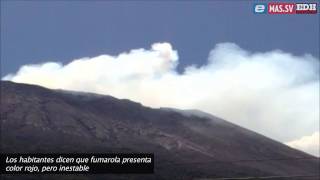 Volcán Chaparrastique continúa en actividad [upl. by Karoly]