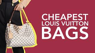 The Cheapest Louis Vuitton Bags In 2024 [upl. by Corine]