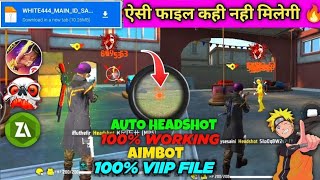 Free Fire Auto Headshot Config File🎯🌠 Macro Aimbot  No Recoil Regedit ‼️ Antiban VIP Script 👽🔥 [upl. by Naara359]