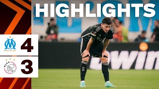 Highlights Olympique Marseille  Ajax  UEFA Europa League [upl. by Kylah]