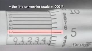 How to Read an Inch Micrometer by Starrett [upl. by Gary]