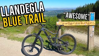 Llandegla Blue Trail One Planet Adventure Mountain Bike Trails [upl. by Backler]