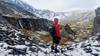 Winters mountain day out exploring Craig Yr Ysfa [upl. by Mobley]