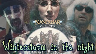 NANOWAR OF STEEL  Winterstorm in the Night ft Madeleine Liljestam Official Video Napalm Records [upl. by Ainoet383]