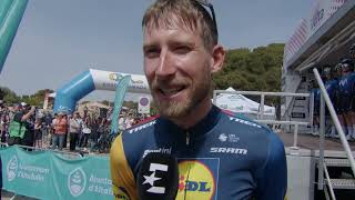 Bauke Mollema  Interview at the start  Stage 5  Volta Ciclista a Catalunya 2024 [upl. by Mountfort]