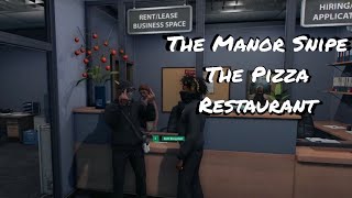 The Manor Snipe The Pizza Restaurant Full Context  GTA RP  Nopixel 40  The Manor [upl. by Llennoj634]