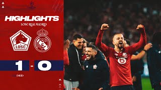 HIGHLIGHTS  Le LOSC fait tomber le Real Madrid 10 en Champions League 🏆😍 [upl. by Kavita]