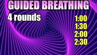 Wim Hof Breathing 4 Rounds for 25Minute Breath Retention Mastery [upl. by Gad]