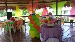 PATRICIA BUFFETS Y DECORACIONES DE FIESTAS Y EVENTOS EN PALMIRA COLOMBIAwmv [upl. by Darken]