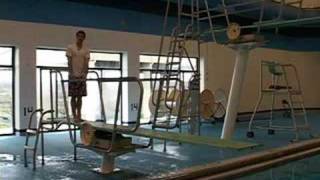 Springboard Diving Techniques  The 5 Step Approach Demonstration [upl. by Olivier]