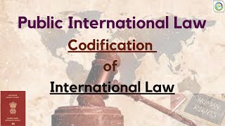 Codification of International Law [upl. by Niveek]