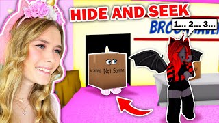 HIDE And SEEK In Brookhavens MOST SECRET PUBLIC LOCATIONS Roblox [upl. by Nerdna952]