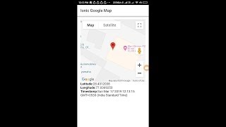 Ionic4 Geolocation [upl. by Erline674]