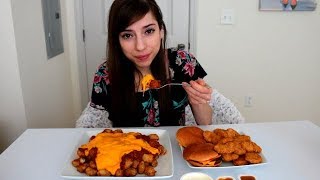 Chili Cheese Tots  McDonalds Mukbang [upl. by Struve]