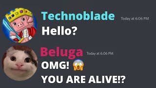 When Beluga Meets Technoblade [upl. by Enawtna860]