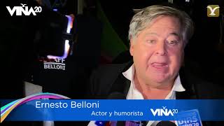 SALUDO ERNESTO BELLONI FESTIVAL DE VIÑA 2020 [upl. by Paza]