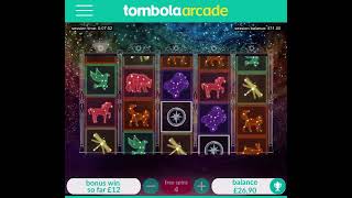 Tombola Cosmos and Phoenix spins and bonus rounds [upl. by Casady]