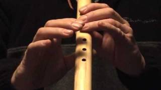 House of The Rising Sun 5 or 6 Hole Flute How to Play on the Native American Flute [upl. by Nahaj]