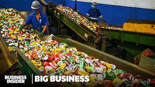 Why The US Loses 800M A Year In Unrecycled Aluminum Cans  Big Business  Business Insider [upl. by Anauqed247]