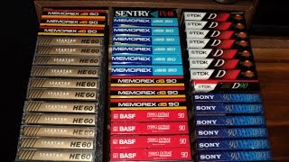 Estate Auction Finds  Cassette Tapes Haul [upl. by Yevol367]