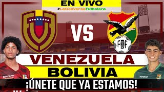 VENEZUELA VS BOLIVIA EN VIVO  NARRACIÓN EN VIVO  REACCION Y COMENTARIOS EN VIVO  PREOLÍMPICO 2024 [upl. by Dugald]