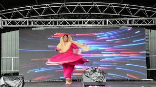 Kathak Dance by Sama Neelopher  SWAAD 2024 [upl. by Akimrehs]