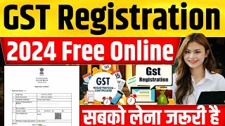 2024 GST Registration For Online Business  GST Registration For E Commerce Selling Online 2024 [upl. by Azne]