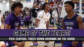 NEW NUMBER 1 Pick Central TAKES DOWN Gahanna on the road ‼️ Full Game Highlights [upl. by Gilmer]