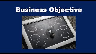 What is a Business Objective [upl. by Ramses]