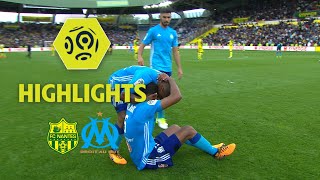 FC Nantes  Olympique de Marseille 01  Highlights  FCN  OM  201718 [upl. by Ongun]